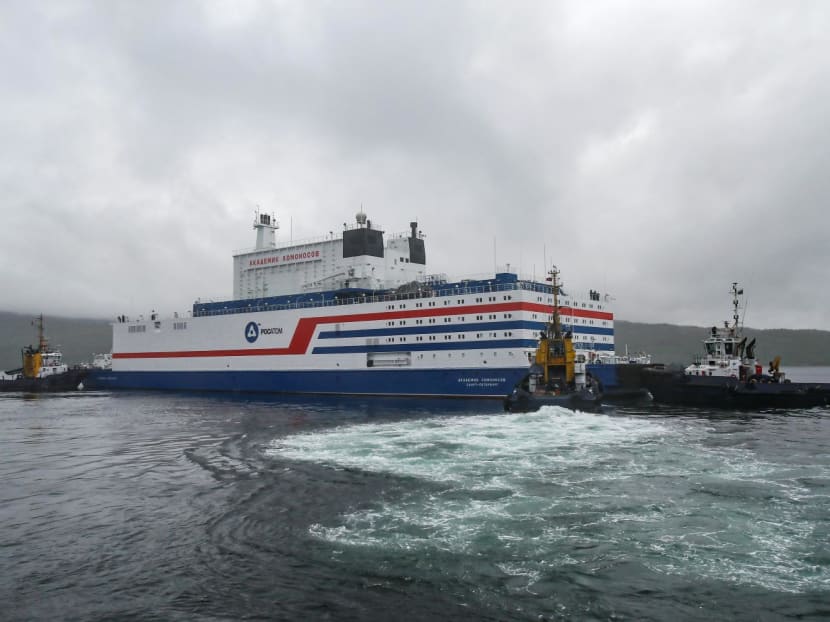 Russia's floating nuclear power plant Akademik Lomonosov operates at the remote city of Pevek and has been supplying power to the local community which otherwise had limited access to energy from fossil fuels. Russia's floating nuclear power plant Akademik Lomonosov operates at the remote city of Pevek and has been supplying power to the local community which otherwise had limited access to energy from fossil fuels.