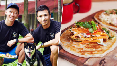Fun Fusion Roti Prata ‘Tacos’ With Shiba Inu Mascot From $2.60 At New Hawker Stall