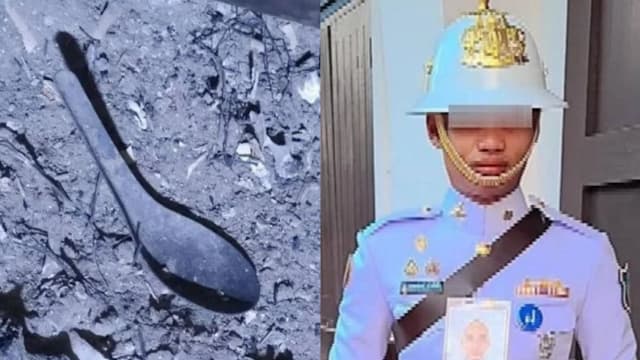 骨灰中发现不锈钢勺 家属质疑泰国士兵死因