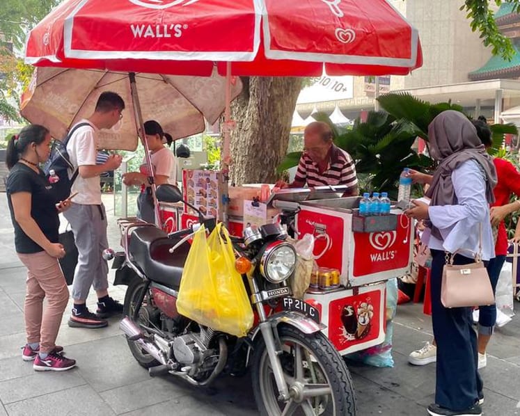 'Once they are gone, it will really be a pity': Orchard Rd ice-cream carts could end with their owners