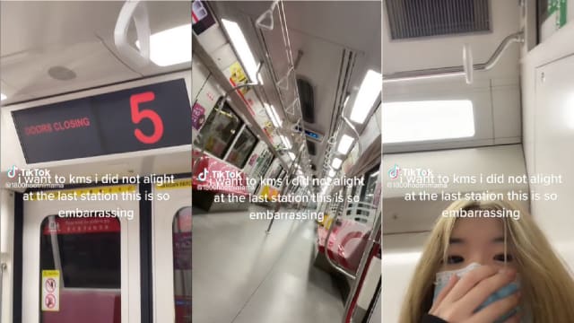 到站不下被载进隧道 女子：若列车停运我应该会尿裤子！