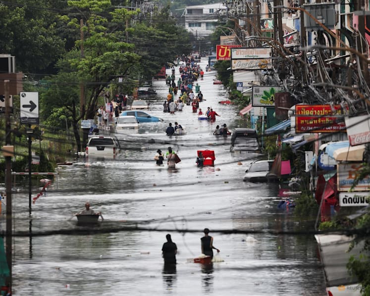 Eight dead in Thailand floods since mid-September