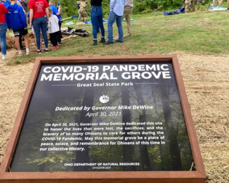 US memorials to victims of COVID-19 pandemic taking shape
