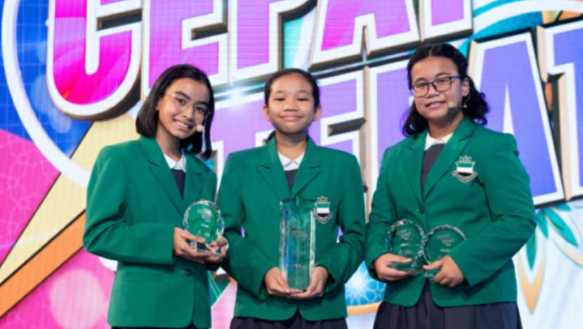 Sekolah Rendah Perempuan Raffles juara kuiz Cepat Tepat edisi ke-4 Sekolah Rendah Perempuan Raffles juara kuiz Cepat Tepat edisi ke-4