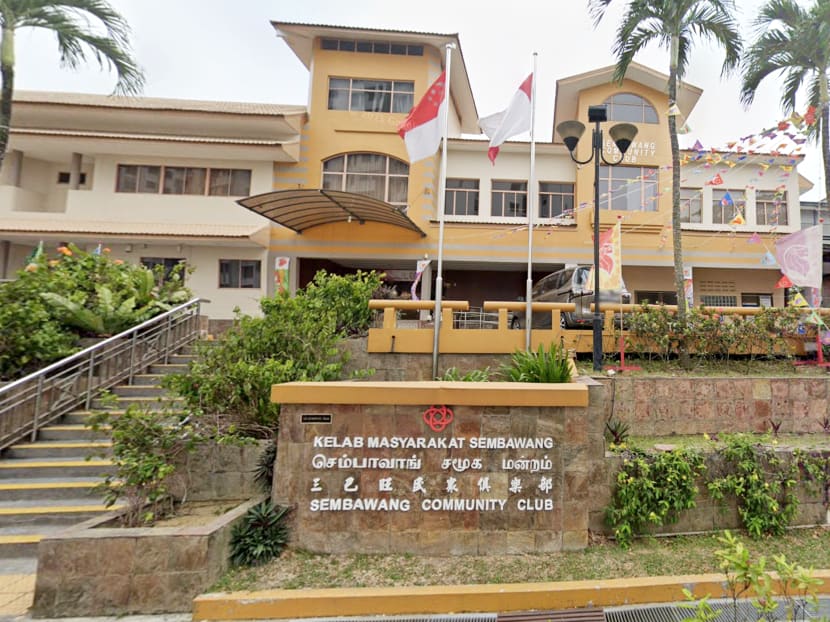 The incident happened at Sembawang Community Club in April 2020, at the height of the pandemic.