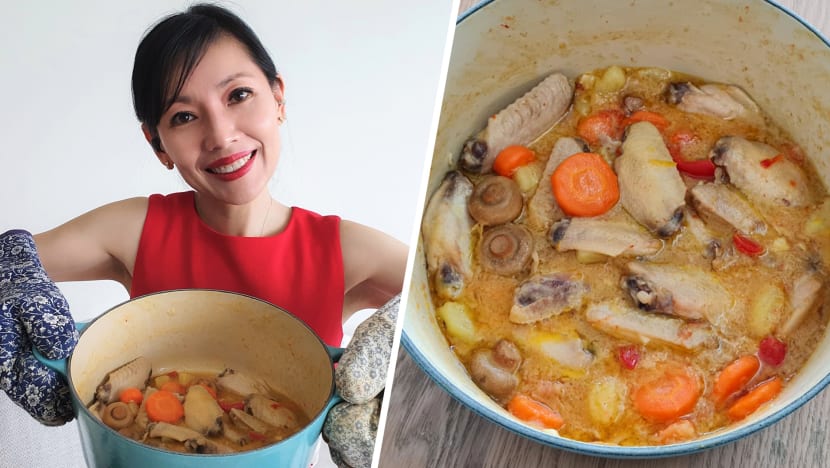 Sharon Au Made French Chicken Stew On Cooking Show & It Was A “Disaster” Sharon Au Made French Chicken Stew On Cooking Show & It Was A “Disaster”