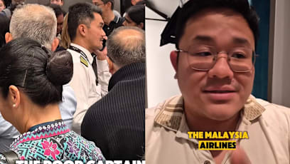 M'sia Airlines Pilot Spotted Calling HQ To Ask For Instructions Amid Chaos At Manchester Airport After Flight Diversion