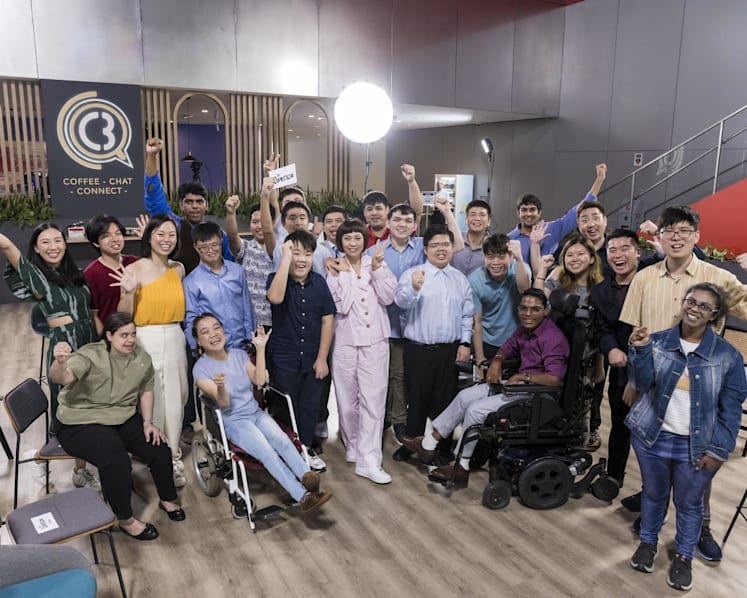 How a neurodiverse team came to interview President Tharman, celebrities on The Assembly