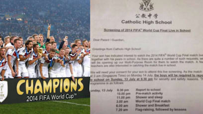 Catholic High Was Already Holding World Cup Final Screenings In 2014 — Students Watched The Final At 3am… Then Started Lessons At 7.20am