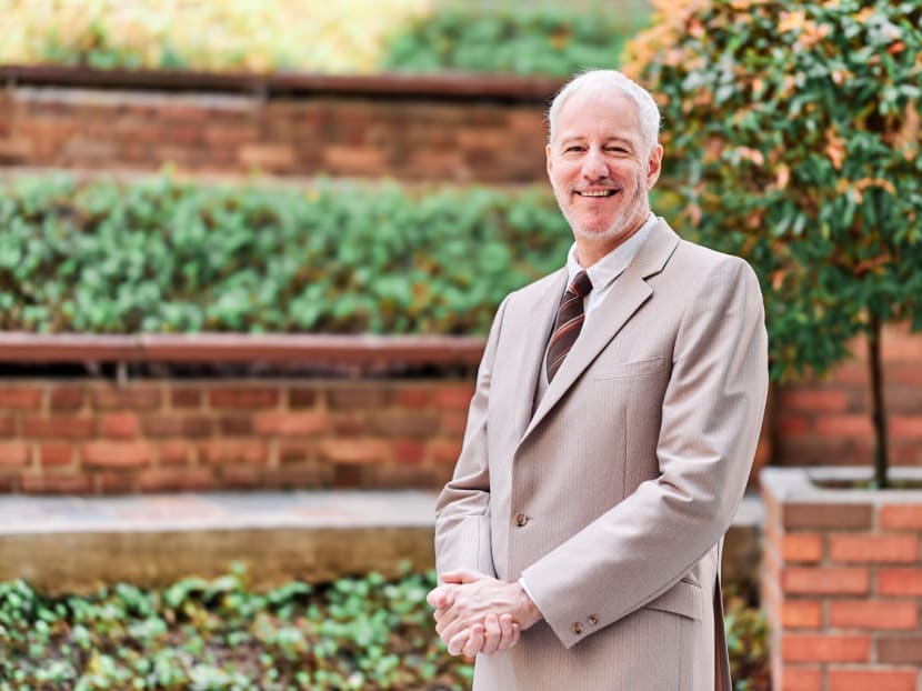 Mr Ethan Putterman (pictured) has been sacked from the National University of Singapore following reports of inappropriate behaviour with a student. Mr Ethan Putterman (pictured) has been sacked from the National University of Singapore following reports of inappropriate behaviour with a student.