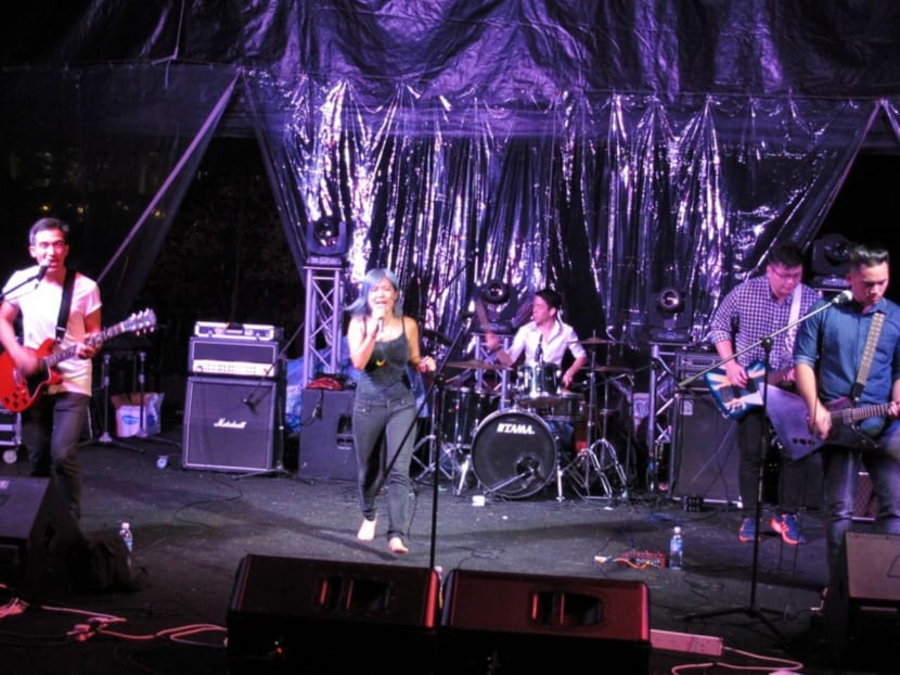 Rockers Allura wow at 100+50 music fest