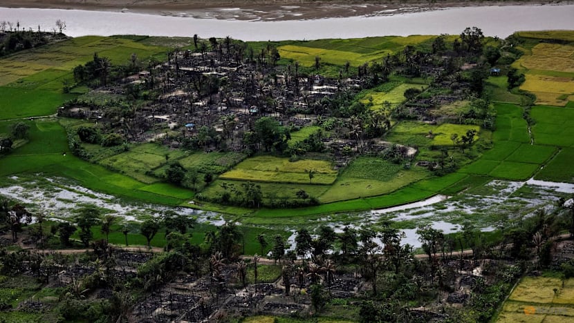 Myanmar army razed Rohingya villages to build security outposts, UN-backed report says
