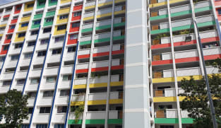 Block 653 Yishun Avenue 4, the scene of a knife attack on Oct 10, 2022.
