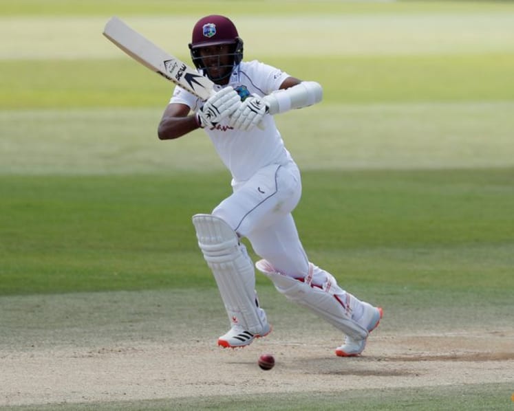 Hope's hundred keeps West Indies afloat against weakened New Zealand