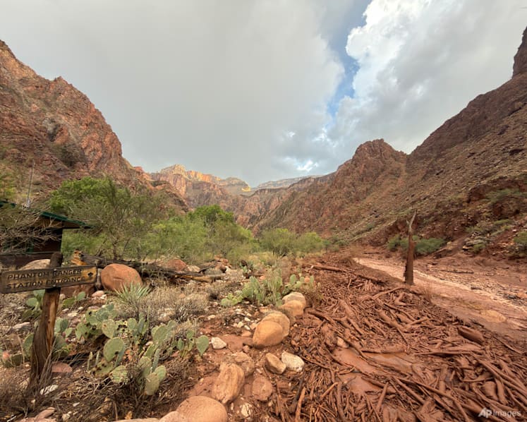 About 15 people missing after flash flood at Grand Canyon