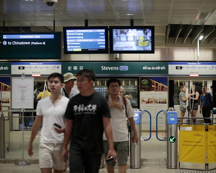 MRT reliability hits near 1.5-year high as Downtown Line performance doubles