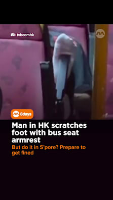 Please don’t hor 🥴 #8dayssg #8dayssgtrending #foot #bus #public 