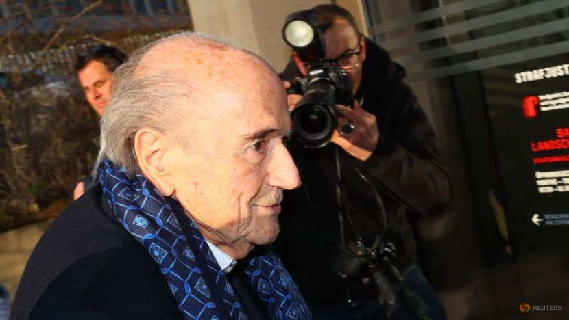 Ex-FIFA chief Blatter states his innocence on court return over fraud case