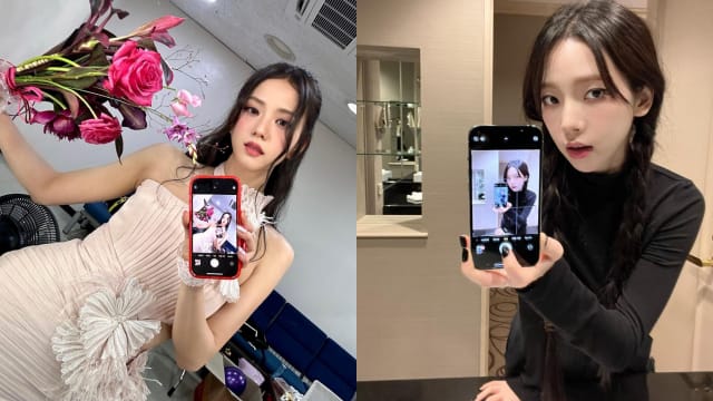 “倒V” 、“手指爱心”OUT！韩星们现在都爱“Inception”自拍照