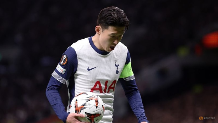 Tottenham without captain Son for crucial Europa League clash in Frankfurt