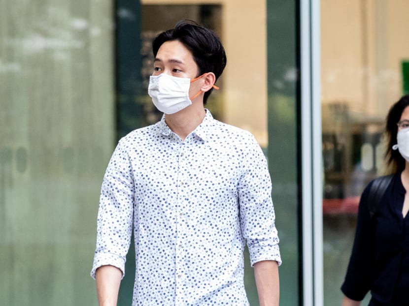 Joshua Lim Zi Yi (pictured) was sentenced to an 18-month mandatory treatment order after he admitted to a single charge of lurking house-trespass by night. Joshua Lim Zi Yi (pictured) was sentenced to an 18-month mandatory treatment order after he admitted to a single charge of lurking house-trespass by night.