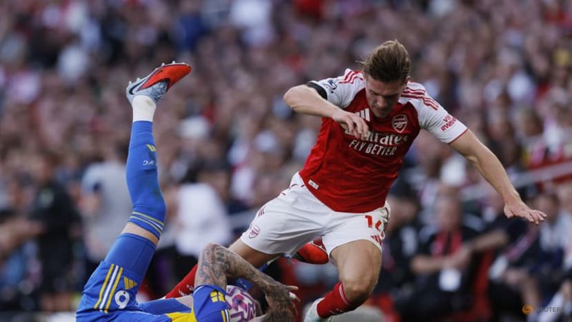 Arsenal's Gyokeres grabs first Premier League goals in 5-0 thrashing of Leeds Arsenal's Gyokeres grabs first Premier League goals in 5-0 thrashing of Leeds