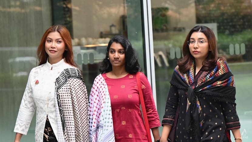Defence urges court to acquit trio accused of organising pro-Palestinian procession to Istana 