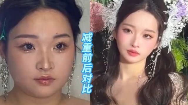 嫌自己胖穿婚纱不好看 中国准新娘三个月怒瘦近20公斤