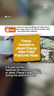 Maybe there is room for improvement for both the attraction and the parents? #8dayssg #8dayssgtrending #jewel #changi #fypsg 