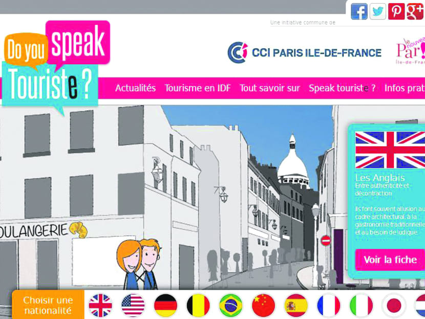 Excuse me, do you speak tourist?