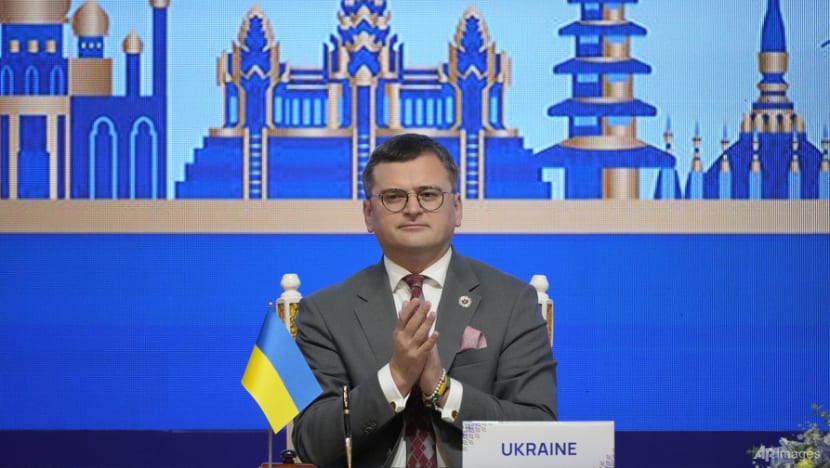 Russians have to 'get out' of Ukraine and stop 'playing with lives' around the world, says foreign minister Russians have to 'get out' of Ukraine and stop 'playing with lives' around the world, says foreign minister