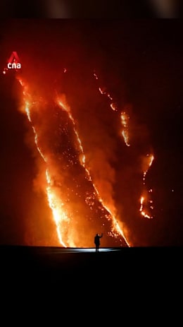 Massive wildfire closes Indonesia’s Mount Bromo National Park