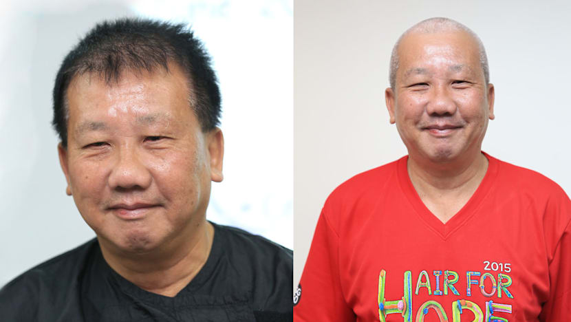 61 cabbies go bald in support for Hair for Hope