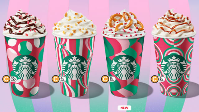 Starbucks佳节送暖，圣诞饮品限时半价享！收益全捐救世军