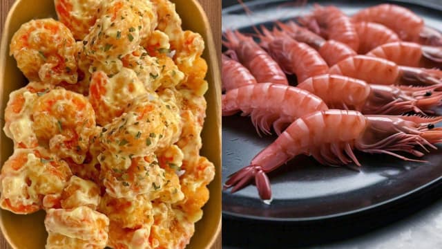 食谱：芥末虾球