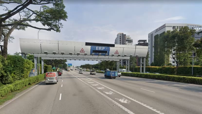 Kadar ERP di 5 lokasi naik S$1 mulai 1 Sep