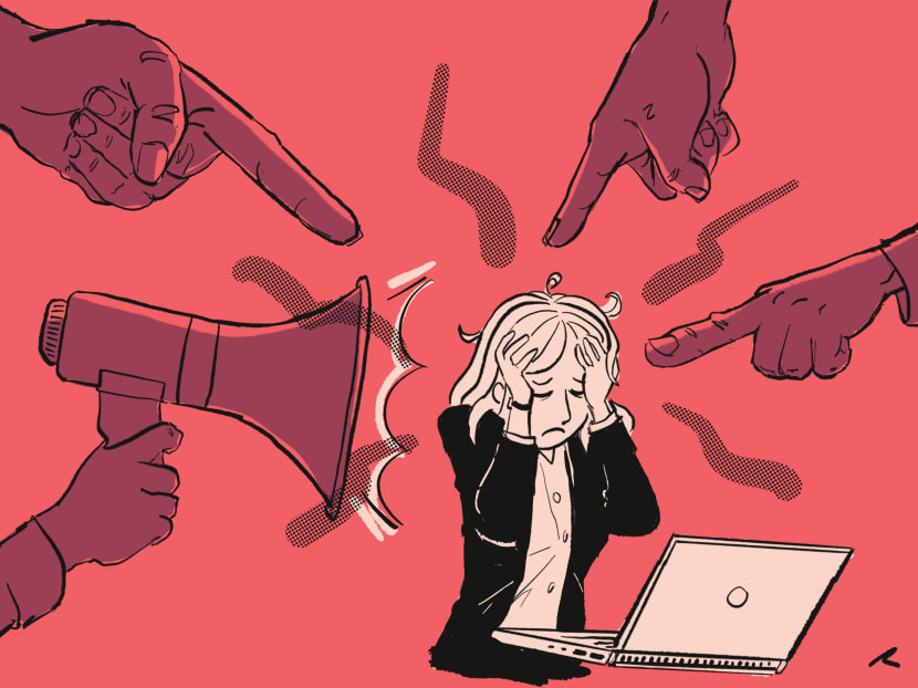 A new study has ranked Singapore 13th out of 14 countries for workplace inclusivity, with 24 per cent of workers here reporting having been bullied, harassed or undermined in the past year. A new study has ranked Singapore 13th out of 14 countries for workplace inclusivity, with 24 per cent of workers here reporting having been bullied, harassed or undermined in the past year.