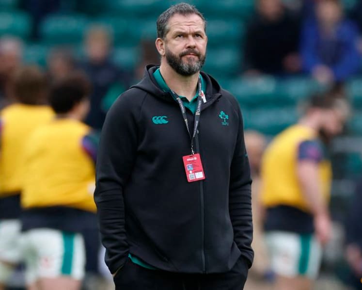 Ireland coach Farrell signs extension through 2031 World Cup