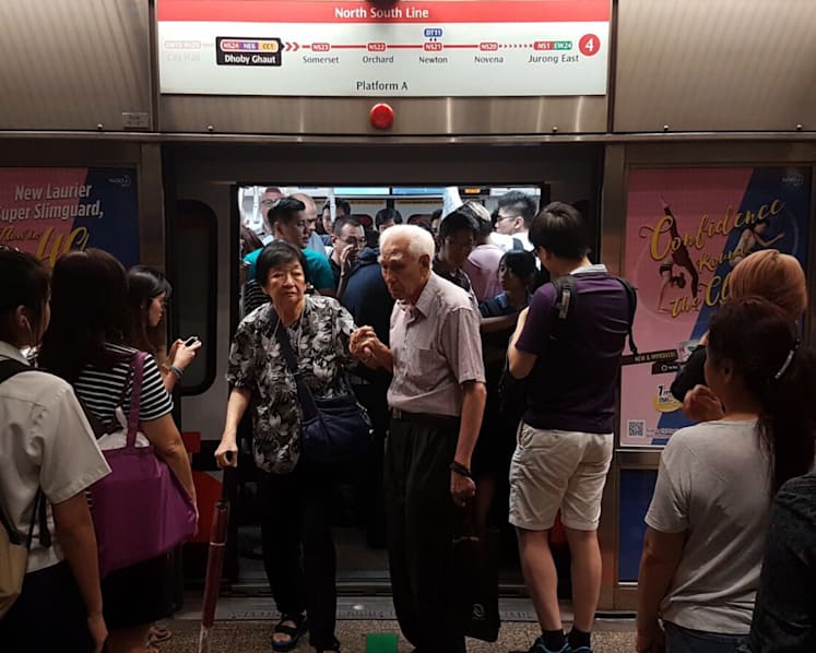 NSL, Tuas West Extension hit by train delays at rush hour