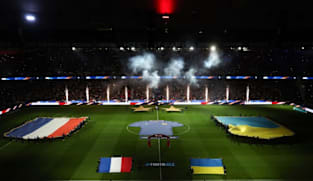 Paris's Parc des Princes pays tribute to victims of Nov. 13, 2015 attacks