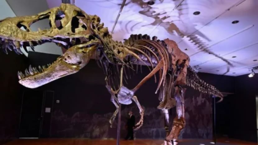 Fosil T-Rex pecah rekod; dijual pada harga AS$31.8 juta