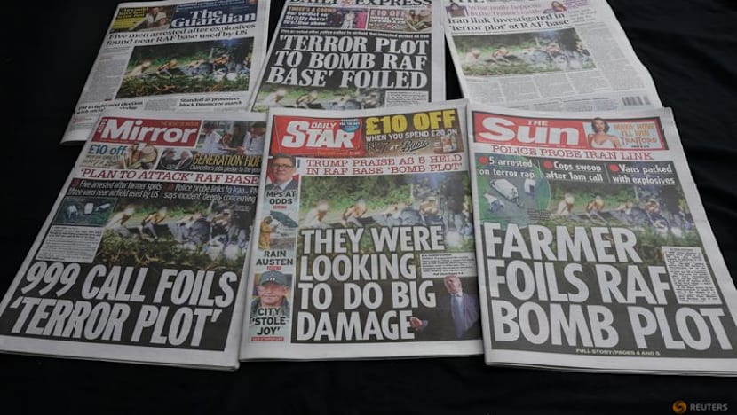 UK examines foreign state involvement in suspected airbase plot, releases suspects