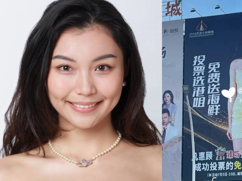 Miss Hong Kong contestant accused of bribery after putting up ad promising free seafood to those who vote for her
