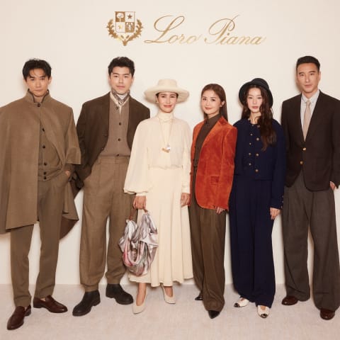 明星齐聚!陈泂江与蔡卓妍、王阳明、Anne Thongprasom同场出席曼谷秋冬系列发布会