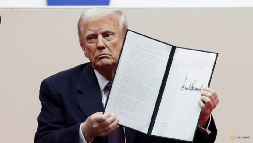 Trump revokes Biden executive order on addressing AI risks Trump revokes Biden executive order on addressing AI risks