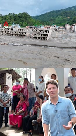 Families hold on to hope as search continues for thousands missing after Nepal floods