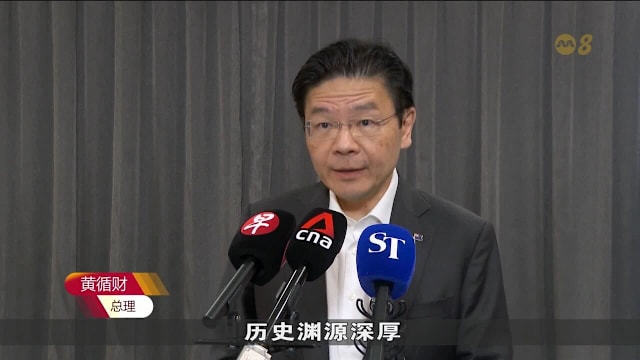 黄总理：以哈首个阶段停火达成协议后 新加坡准备为重建卡萨贡献力量