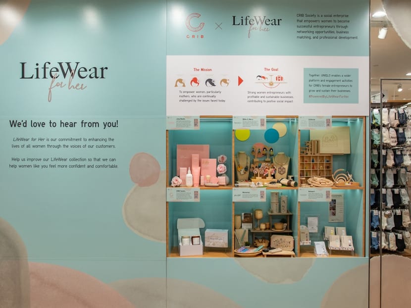 UNIQLO puts the spotlight on 100 Singapore women entrepreneurs at ION Orchard outlet