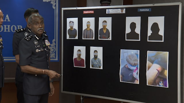 警方：男女在柔佛是被熟人绑架 男子乃肃毒局通缉犯
