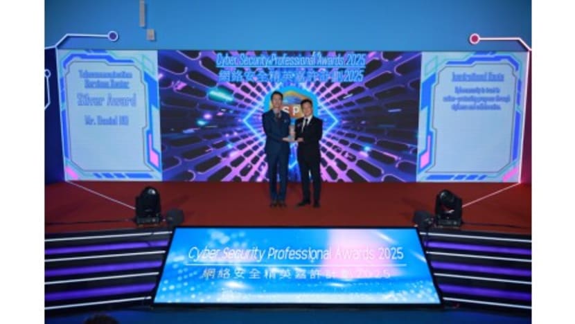 Daniel Ho Honoured with the "Cyber Security Professional Awards 2025"   – Silver Award in Telecommunications Services Sector 
